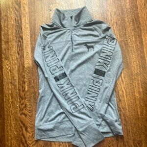 PINK 1/4 Zip Ling Sleeve